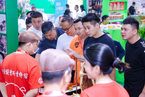 广州餐饮食材、海鲜水产、肉类冻品展览会展会现场图片