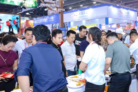 广州火锅食材用品展览会展会现场图片
