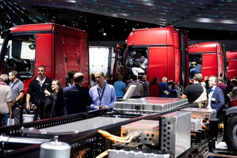 德国汉诺威车展-德国商用车及配件展iaa展会现场图片