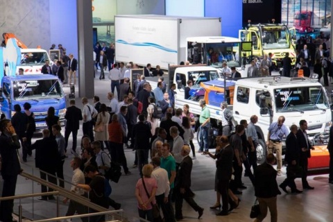 德国汉诺威车展-德国商用车及配件展iaa展会现场图片