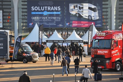 法国里昂卡车、商用车及重型车辆配件展览会展会现场图片