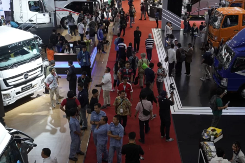 印尼客车及商用车展览会展会现场图片