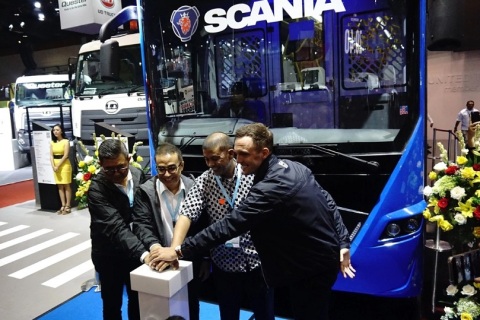 印尼客车及商用车展览会展会现场图片