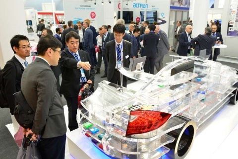 德国沃尔夫斯堡汽车供应链展展会现场图片