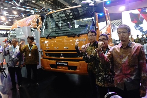 印尼客车及商用车展览会展会现场图片