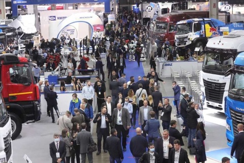 俄罗斯莫斯科卡车及商用车展览会展会现场图片