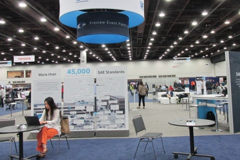 美国底特律汽车软件设计工程供应链展览会展会现场图片