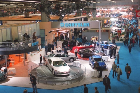 法国巴黎车展展会现场图片