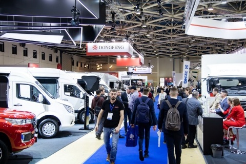 俄罗斯莫斯科卡车及商用车展览会展会现场图片