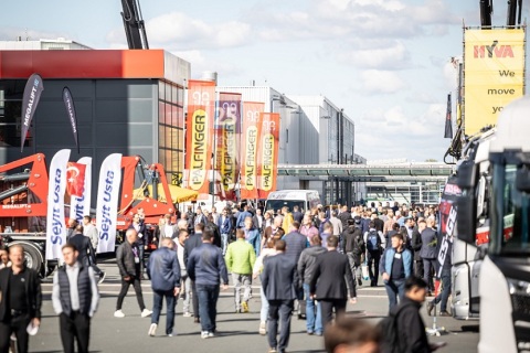 德国汉诺威车展-德国商用车及配件展iaa展会现场图片