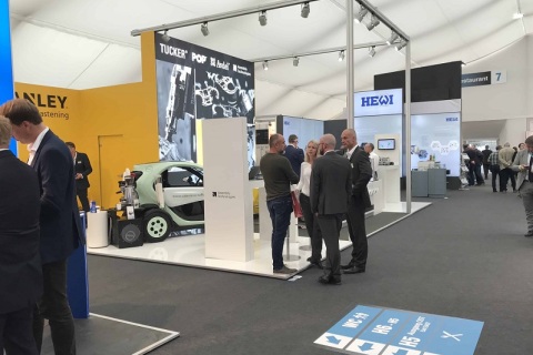 德国沃尔夫斯堡汽车供应链展展会现场图片