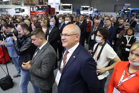 俄罗斯莫斯科卡车及商用车展览会展会现场图片