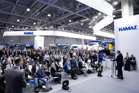 俄罗斯莫斯科卡车及商用车展览会展会现场图片