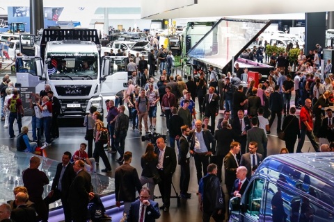 德国汉诺威车展-德国商用车及配件展iaa展会现场图片