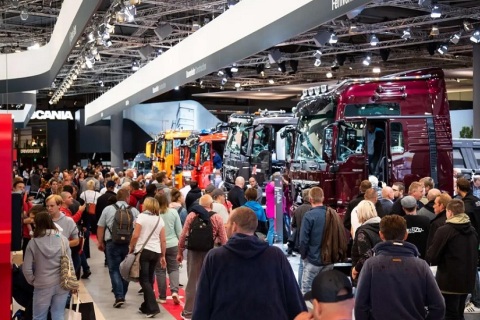 德国汉诺威车展-德国商用车及配件展iaa展会现场图片