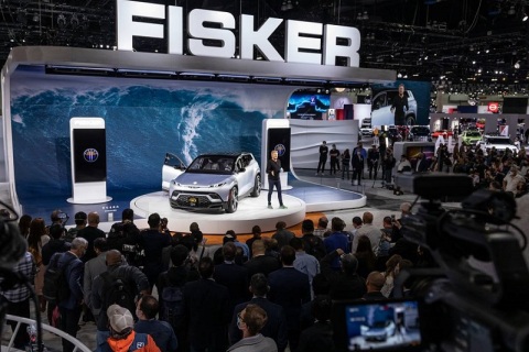 美国洛杉矶车展展会现场图片