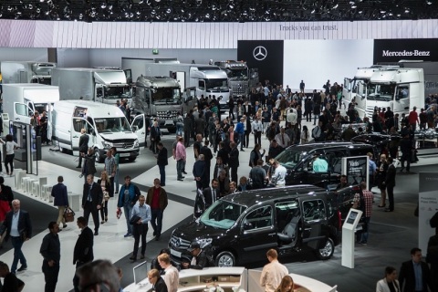 德国汉诺威车展-德国商用车及配件展iaa展会现场图片