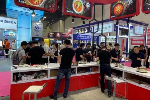 北京餐饮食材预制菜展-北京餐食会展会现场图片