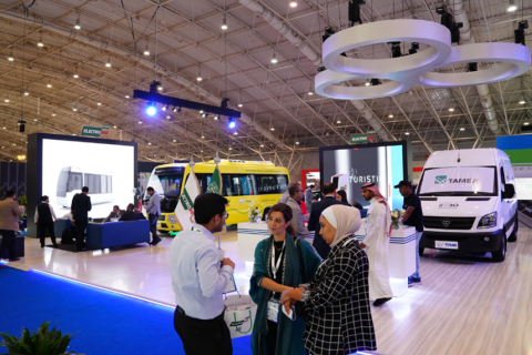 沙特利雅得商用车展览会展会现场图片