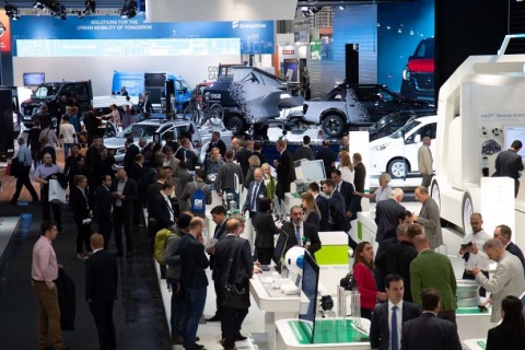 德国汉诺威车展-德国商用车及配件展iaa展会现场图片