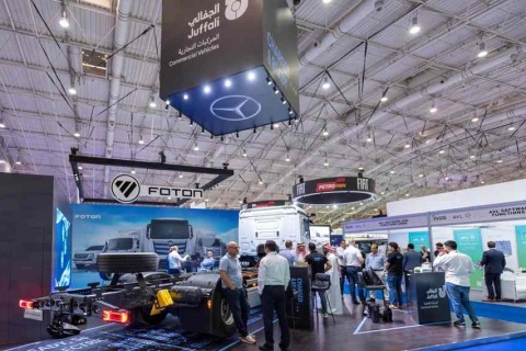 沙特利雅得商用车展览会展会现场图片