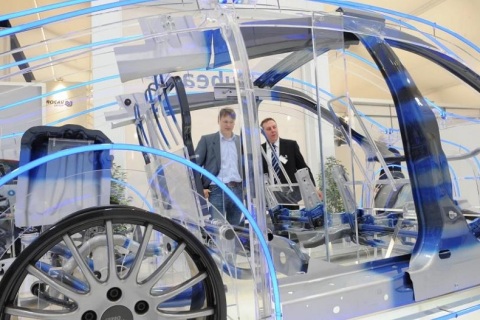 德国沃尔夫斯堡汽车供应链展展会现场图片