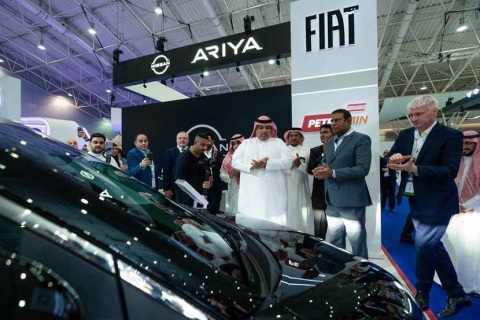 沙特利雅得商用车展览会展会现场图片