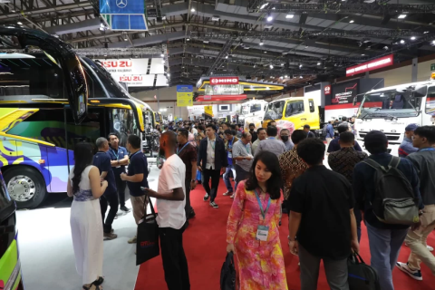 印尼客车及商用车展览会展会现场图片