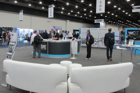 美国底特律汽车软件设计工程供应链展览会展会现场图片