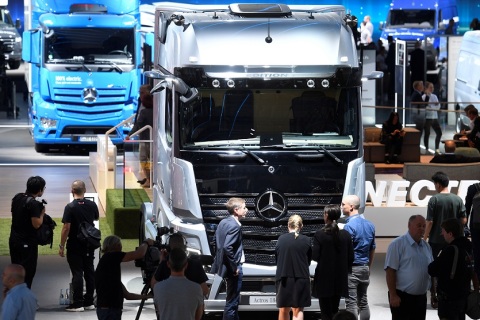 德国汉诺威车展-德国商用车及配件展iaa展会现场图片