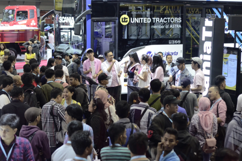 印尼客车及商用车展览会展会现场图片