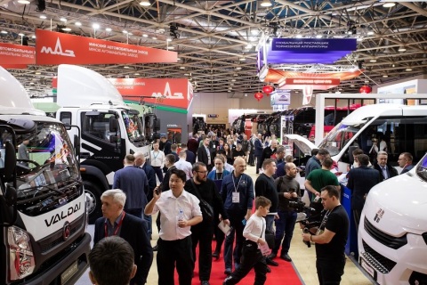 俄罗斯莫斯科卡车及商用车展览会展会现场图片