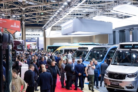 俄罗斯莫斯科卡车及商用车展览会展会现场图片