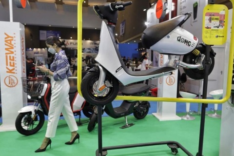 印尼电动车展览会PEVS展会现场图片