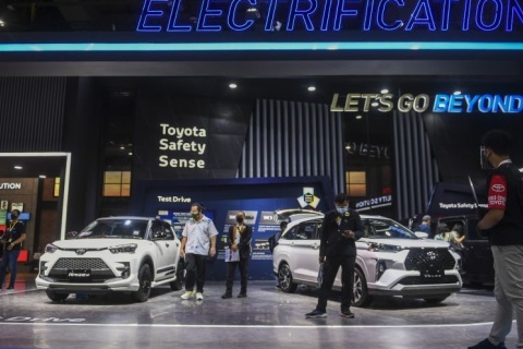 印尼车展展会现场图片