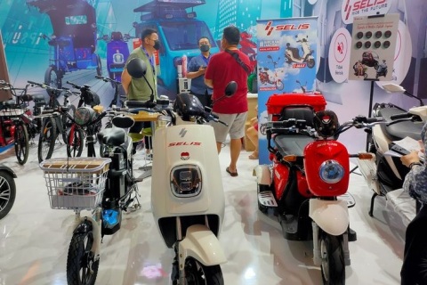 印尼电动车展览会PEVS展会现场图片