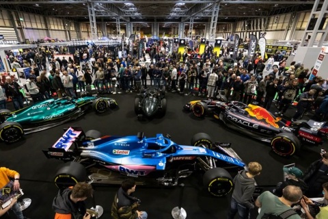 英国国际赛车展展会现场图片