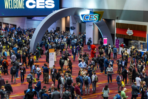 美国拉斯维加斯消费电子展览会CES展会现场图片