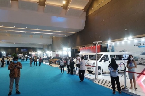 印尼电动车展览会PEVS展会现场图片