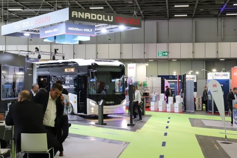 德国柏林客车巴士展览会展会现场图片