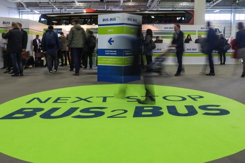 德国柏林客车巴士展览会展会现场图片