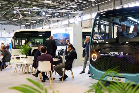 德国柏林客车巴士展览会展会现场图片