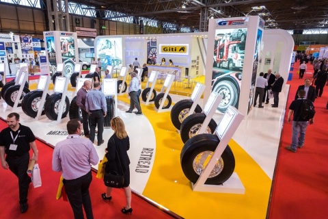 英国伯明翰卡车及商用车展览会展会现场图片