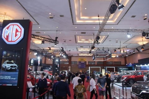 印尼车展展会现场图片