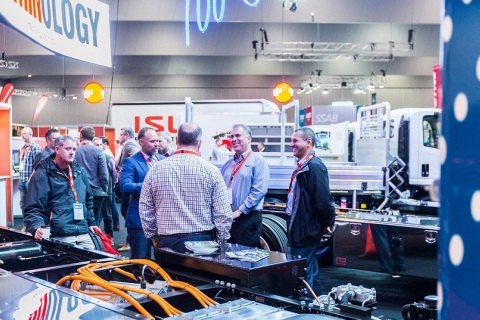 澳洲澳大利亚墨尔本卡车及商用车展览会展会现场图片