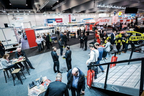 澳洲澳大利亚墨尔本卡车及商用车展览会展会现场图片