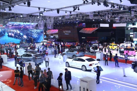 越南胡志明车展展会现场图片