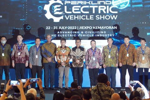 印尼电动车展览会PEVS展会现场图片