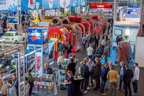 美国纳什维尔洗车养护展览会展会现场图片