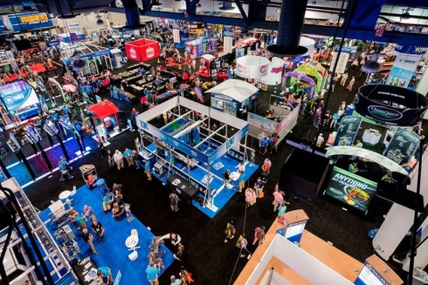 美国纳什维尔洗车养护展览会展会现场图片